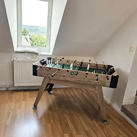 Апартаменты Maisonnette En Duplex Avec Jardin-babyfoot Et Billard