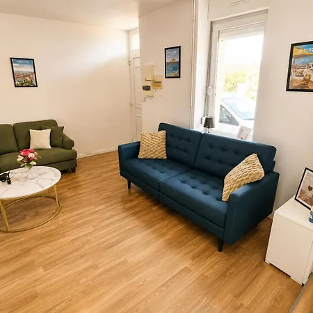 شقة Maisonnette En Duplex Avec Jardin-babyfoot Et Billard