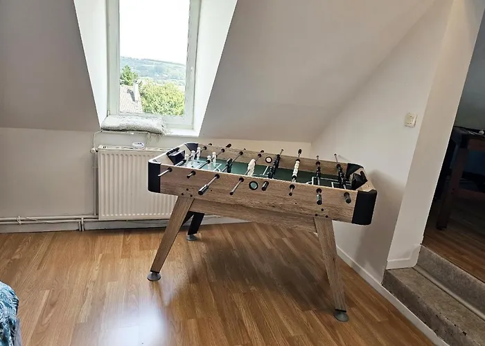 Апартаменты Maisonnette En Duplex Avec Jardin-babyfoot Et Billard